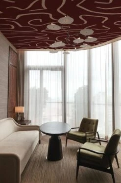 Artistic Lines Burgundy -Belartestudio Shop ContrastElements ArtisticLines BAS04207038 Burgundy 2