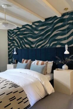 Eclectic Zebra Teal -Belartestudio Shop DarkElegance EclecticZebra BAS01411027 Teal 6