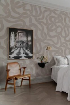 Intertwined Pale Beige