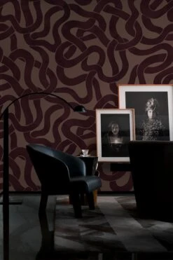 Intertwined Dark Wine -Belartestudio Shop DarkElegance Intertwined BAS01408039 DarkWine 3