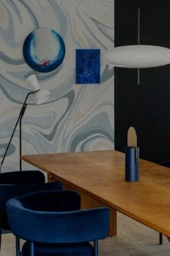 Marbling Swirl Light Blue -Belartestudio Shop DarkElegance MarblingSwirl BAS01405022 LightBlue 3