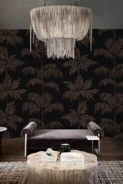 Vintage Palm Tree Black -Belartestudio Shop DarkLux VintagePalmTree BAS01801010 Black 3