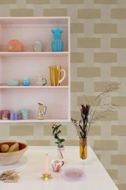 Rectangular Embroidery Pastel Yellow -Belartestudio Shop DecoDecadence RectangularEmbroidery BAS01608053 PastelYellow 5