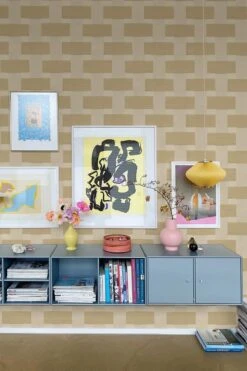 Rectangular Embroidery Pastel Yellow -Belartestudio Shop DecoDecadens RectangularEmbroidery BAS01608053 PastelYellow 4