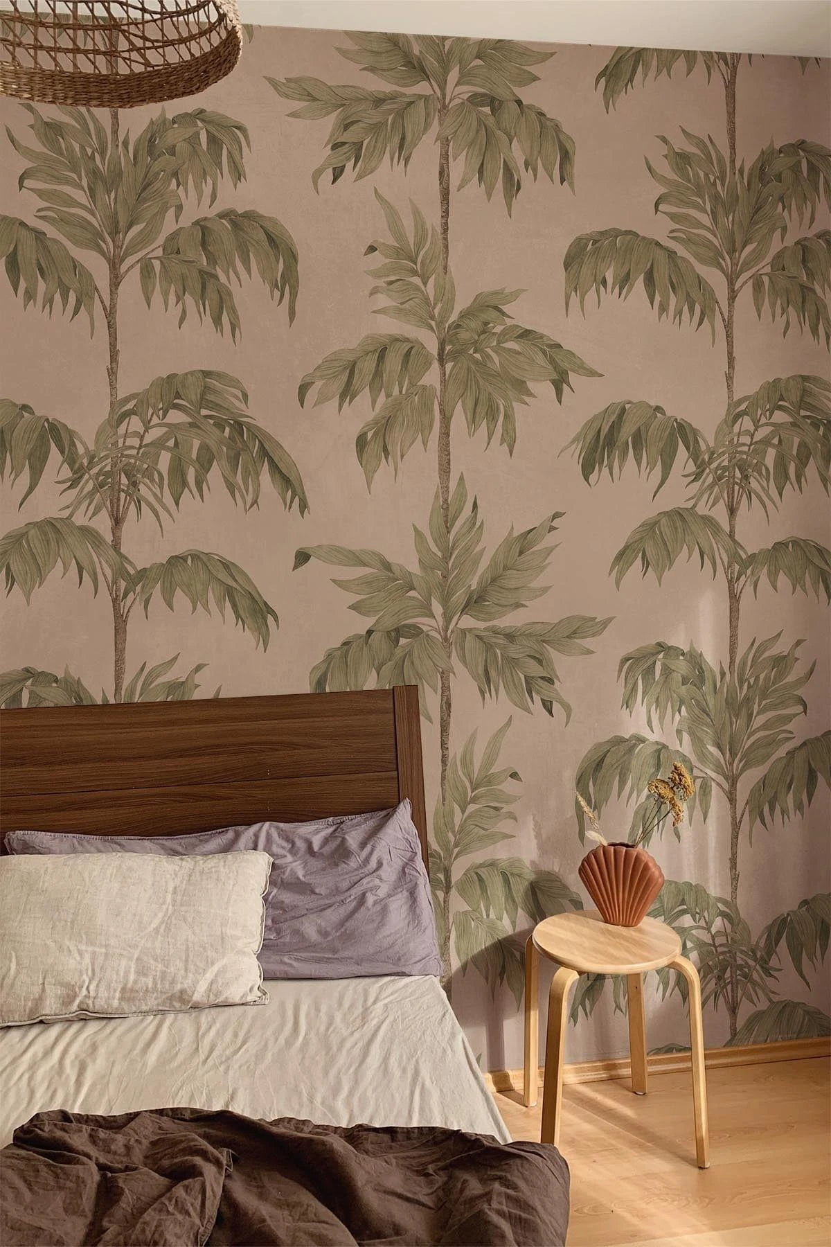 Vintage Palm Tree Soft Pink 3 Vintage Palm Tree Soft Pink - Image 3