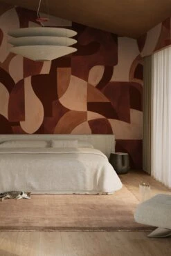 Geometric Deco Terracotta -Belartestudio Shop DesertHaze GeometricDeco BAS07203103 Terracotta max paks sivakpartners and alexey gulesha masked