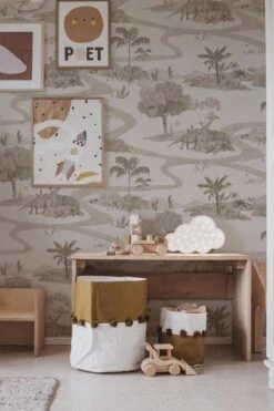 Vintage Dino Beige -Belartestudio Shop DinosaurDreamland VintageDino BAS01702090 Beige 2