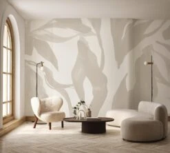 Abstract Leaf Pale Beige -Belartestudio Shop EarthyArtistic AbstractLeaf BAS02507076 PaleBeige 5 832a1031 eae1 40d6 a098 f702626a6a38