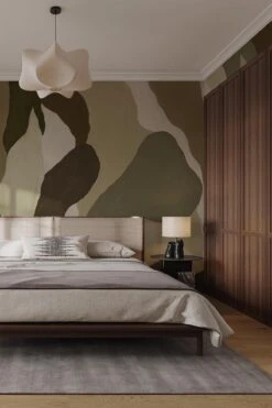 Artistic Petals Olive Green -Belartestudio Shop EarthyArtistic ArtisticPetals BAS02502095 OliveGreen 2