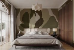 Artistic Petals Olive Green -Belartestudio Shop EarthyArtistic ArtisticPetals BAS02502095 OliveGreen 3