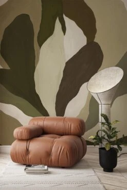 Artistic Petals Olive Green -Belartestudio Shop EarthyArtistic ArtisticPetals BAS02502095 OliveGreen 5