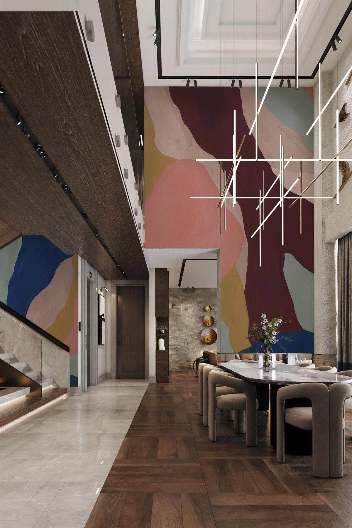 Artistic Petals Multi Color 3 Artistic Petals Multi Color - Image 3