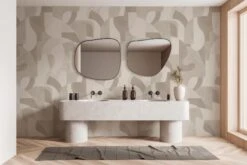 Geometric Art Pale Beige -Belartestudio Shop EarthyArtistic GeometricArt BAS02504076 PaleBeige 4