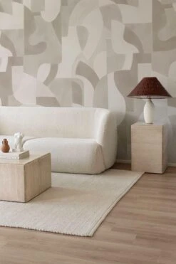 Geometric Art Pale Beige -Belartestudio Shop EarthyArtistic GeometricArt BAS02504076 PaleBeige zinaterazina 5