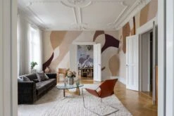 Abstract Pastel Beige -Belartestudio Shop EarthyPastels AbstractPastels BAS07605090 Beige 4 front