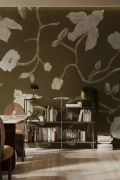 Iris Garden Olive Green