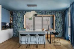 Snake Meadow Light Blue -Belartestudio Shop EclecticBohemian SnakeMeadow BAS02704022 LightBlue 2