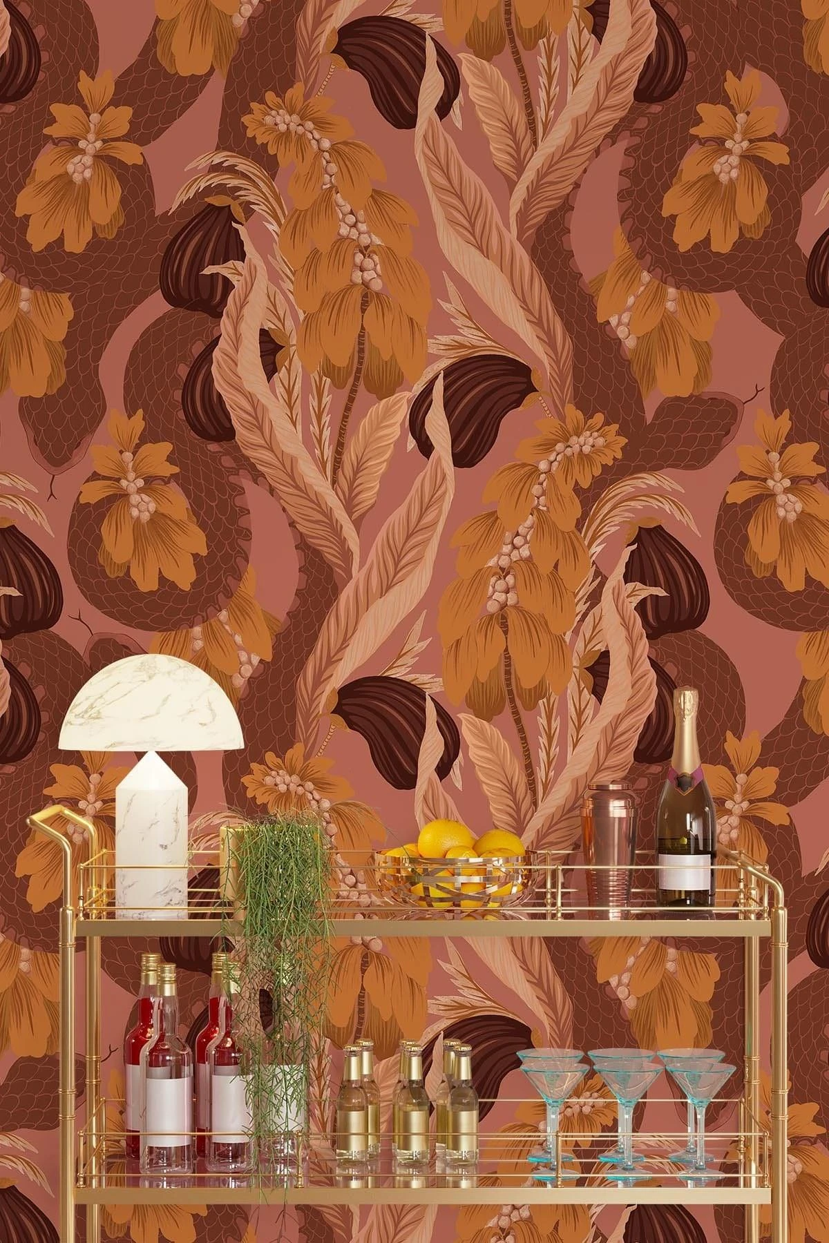 Snake Meadow Rust Red 4 Snake Meadow Rust Red - Image 4