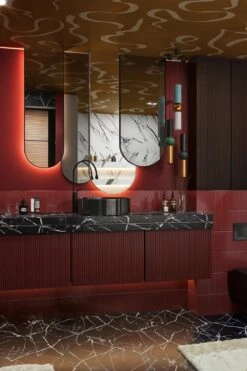 Swirling Lines Mustard -Belartestudio Shop ElectricDeco SwirlingLines BAS06408056 Mustard 4