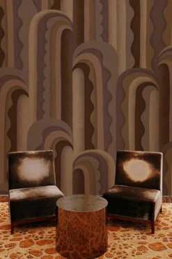 Wavy Arch Brown -Belartestudio Shop ElectricDeco WavyArch BAS06404070 Brown 2