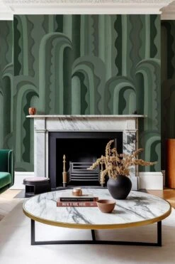 Wavy Arch Green -Belartestudio Shop ElectricDeco WavyArch BAS06404070 Green 2