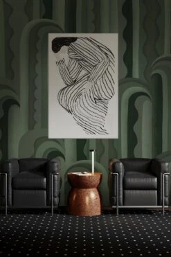 Wavy Arch Green -Belartestudio Shop ElectricDeco WavyArch BAS06404070 Green 3