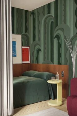 Wavy Arch Green -Belartestudio Shop ElectricDeco WavyArch BAS06404070 Green 4 y olenchyn