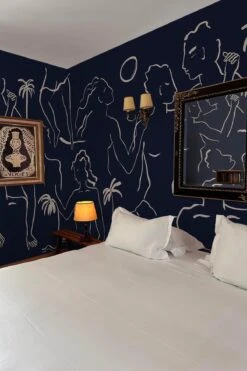 Floating Bodies Dark Blue -Belartestudio Shop FadedMemories FloatingBodies BAS04004024 DarkBlue 2