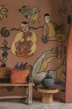 On The Beach Rust Red -Belartestudio Shop FadedMemories OnTheBeach BAS04001096 RustRed 2