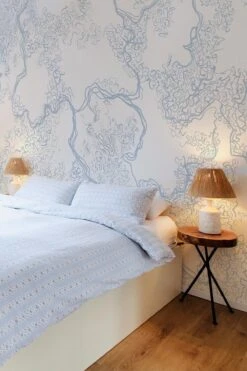 Abstract Sketch Light Blue