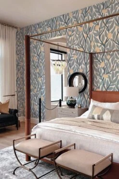 Citrus Tree Dusty Blue -Belartestudio Shop HeritageBlue CitrusTree BAS02001023 DustyBlue 4