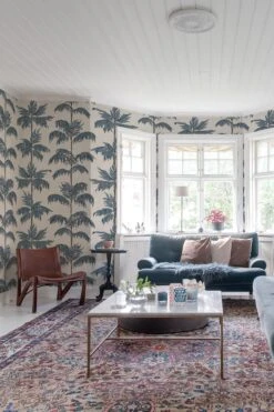 Vintage Palm Tree Small Blue 15 Vintage Palm Tree Small Blue -Belartestudio Shop HeritageBlue PalmTreeSmall BAS02003028 VintageBlue 5