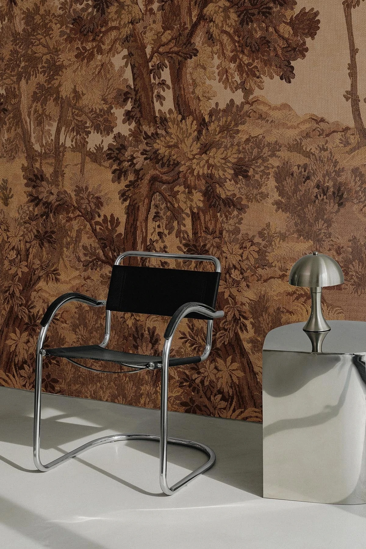 Tapestry Landscape Rust Red 3 Tapestry Landscape Rust Red - Image 3