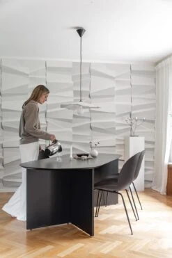 Origami Folds White -Belartestudio Shop JapandiEssence OrigamiFolds BAS01007001 White 2