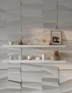 Origami Folds White -Belartestudio Shop JapandiEssence OrigamiFolds BAS01007001 White 3 4825bd8e 5f08 48c6 a544 21c2a00f9e29