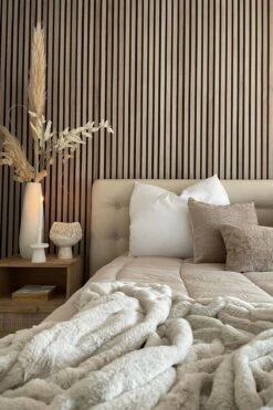 Rib Wood Wallpaper White Washed Oak -Belartestudio Shop JapandiICONS RibWood BAS00413087 WhiteWashedOak 1