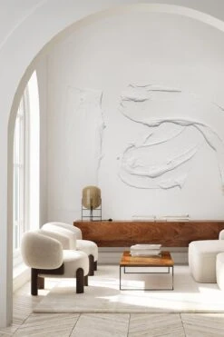 Plaster Art White 12 Plaster Art White -Belartestudio Shop JapandiRevival PlasterArt BAS01001001 White 2