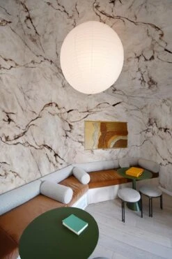 Marble Wall Mural Light Brown -Belartestudio Shop JapandixIbiza MarbleWallMural BAS03403077 LightBrown 2