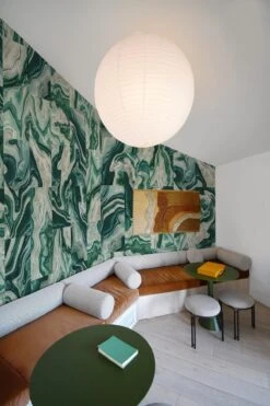 Marbling Tiles Two Green -Belartestudio Shop JapandixIbiza MarblingTilesTwo BAS03402040 Green 1