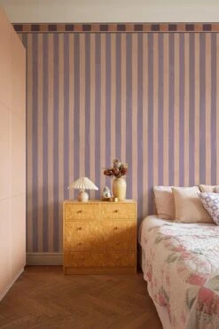 The Bold Stripe Lavender -Belartestudio Shop KOIxBelartestudio TheBoldStripe BAS05402098 Lavender 1