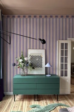The Bold Stripe Lavender