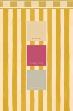 The Bold Stripe Yellow -Belartestudio Shop KOIxBelartestudio TheBoldStripe BAS05403050 Yellow 11