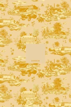 The Oslo Toile Yellow -Belartestudio Shop KOIxBelartestudio TheOsloToile BAS05416050 Yellow 11