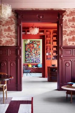 The Oslo Toile Terracotta -Belartestudio Shop KOIxBelartestudio TheOsloToile BAS05417103 Terracotta 2