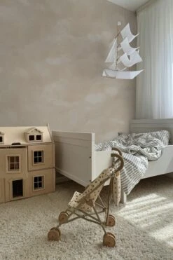 Vintage Meadow Sky Beige -Belartestudio Shop LuxuryKidsroom VintageMeadowSky BAS03704090 Beige