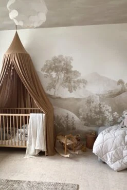 Vintage Landscape Sky Beige -Belartestudio Shop Luxurykidsroom VintagesSky BAS05302090 Beige 2