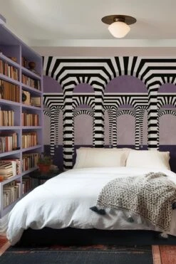 Striped Archway Purple -Belartestudio Shop MeetingMagic StripedArchway BAS03903104 Purple 1