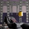 Striped Archway Purple