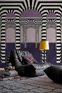 Striped Archway Purple