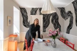 Flowline Black -Belartestudio Shop MinimalisticPoetry Flowline BAS00203010 Black HannaMW 9